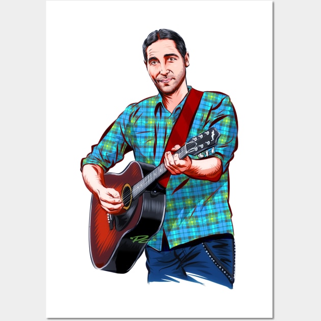 Josh Thompson - An illustration by Paul Cemmick Wall Art by PLAYDIGITAL2020